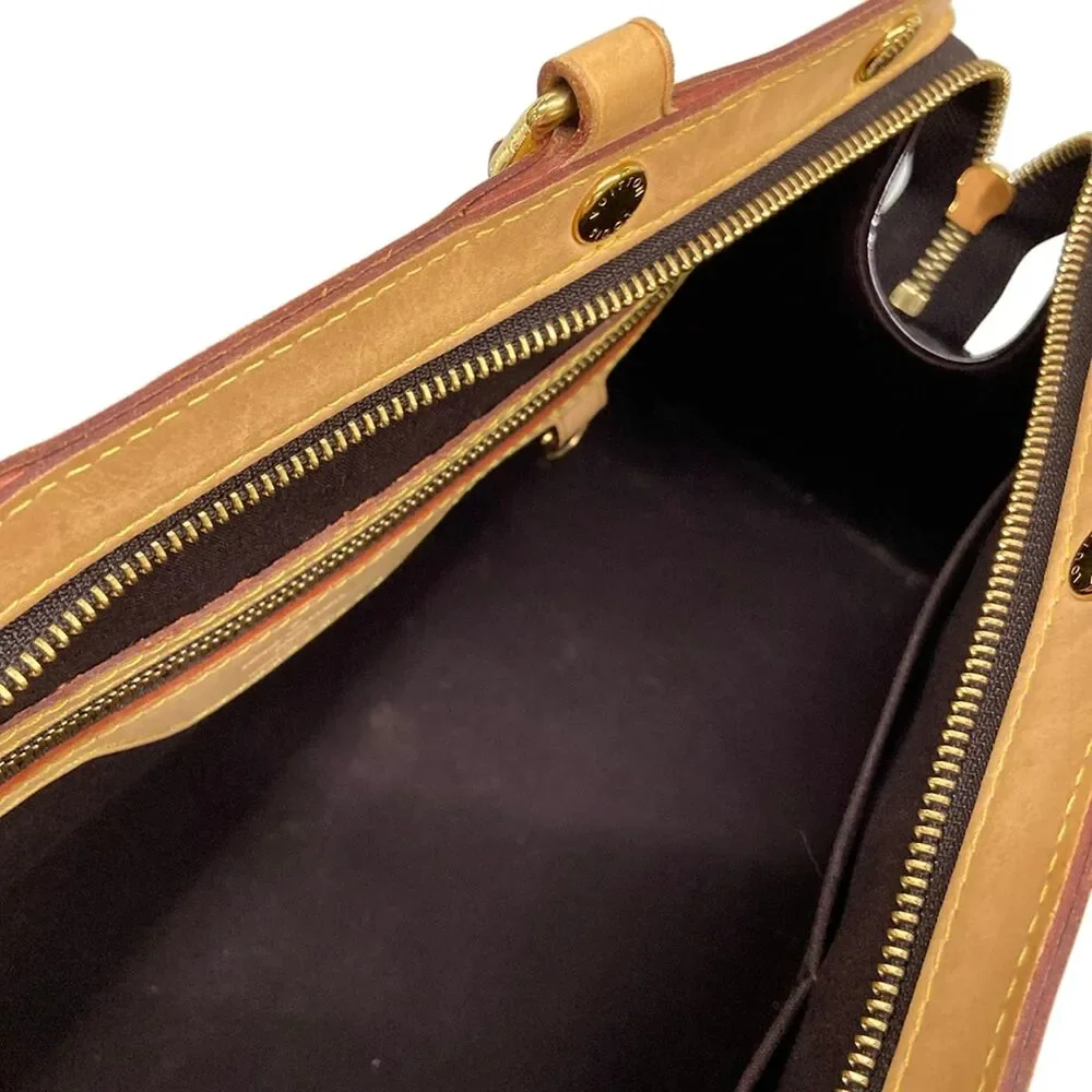 Louis Vuitton Brea MM Monogram Vernis Handbag M91619